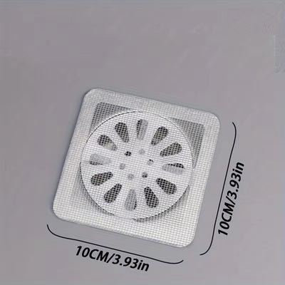 Square drain hair catcher size: 10 x 10 cm (3.93 x 3.93 in)