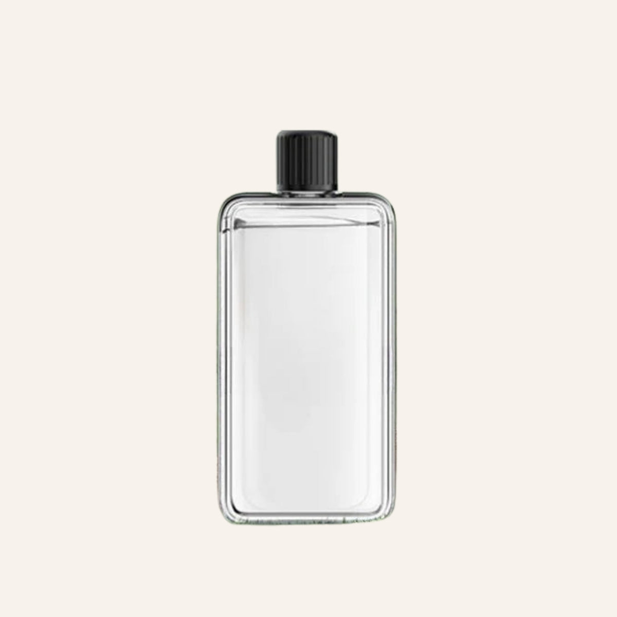 Clear Hotel Lobby fragrance oil refill bottle on an ivory background