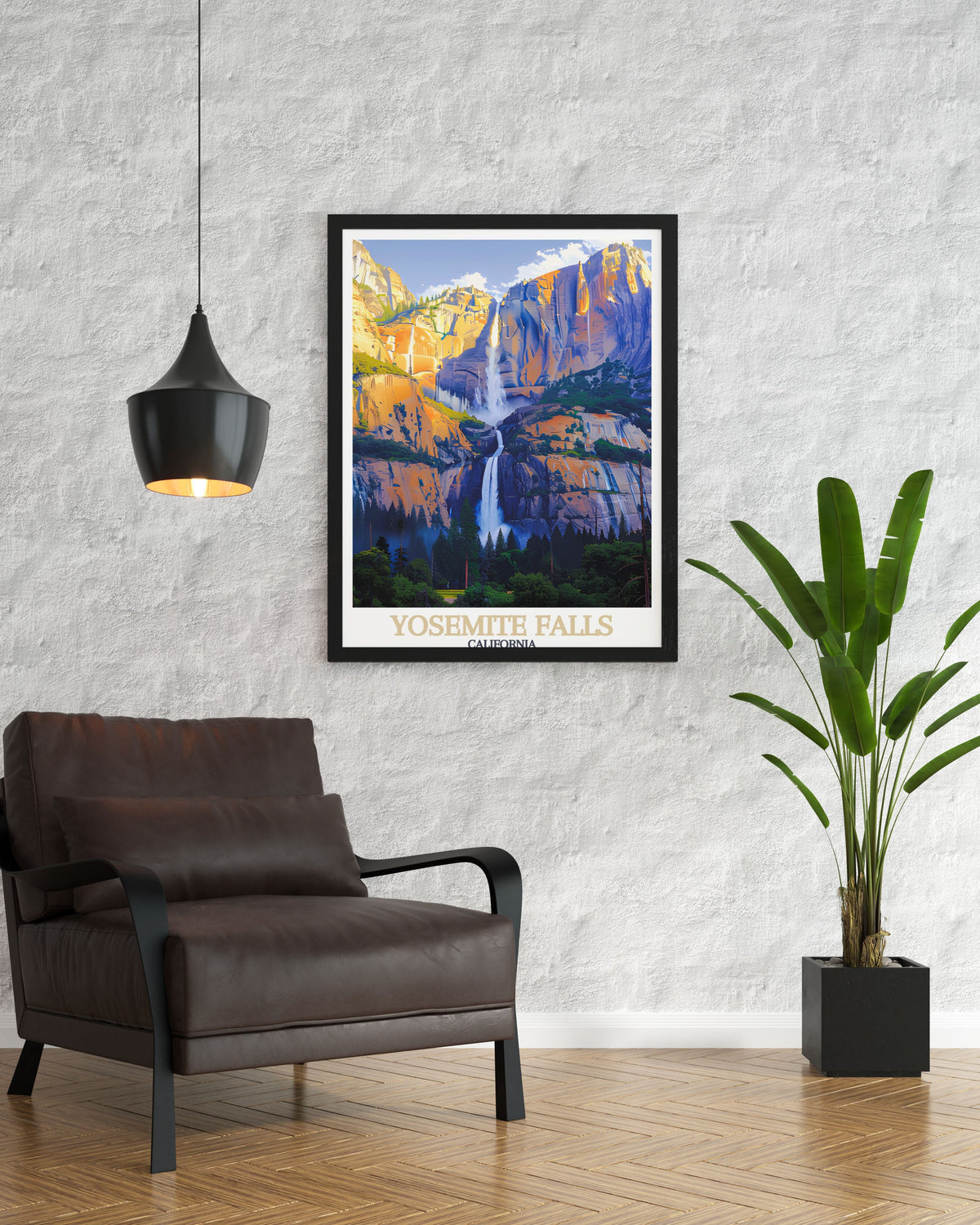 Yosemite Falls   Art  - California  Decor - California  Home Decor