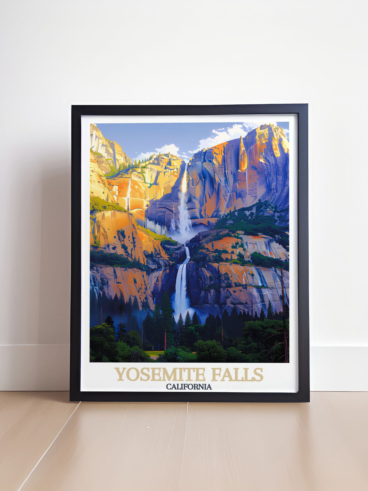 Yosemite Falls   Art  - California  Decor - California  Home Decor