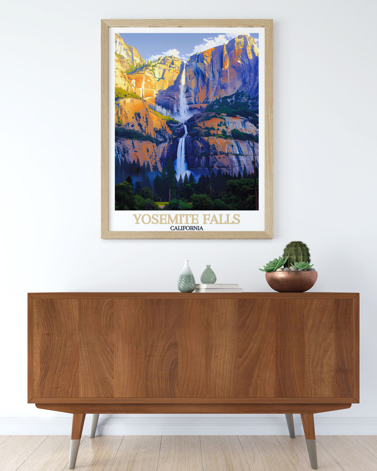 Yosemite Falls   Art  - California  Decor - California  Home Decor
