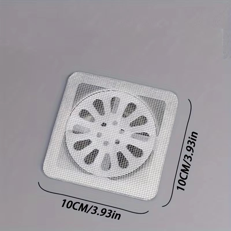 Square drain hair catcher size: 10 x 10 cm (3.93 x 3.93 in)