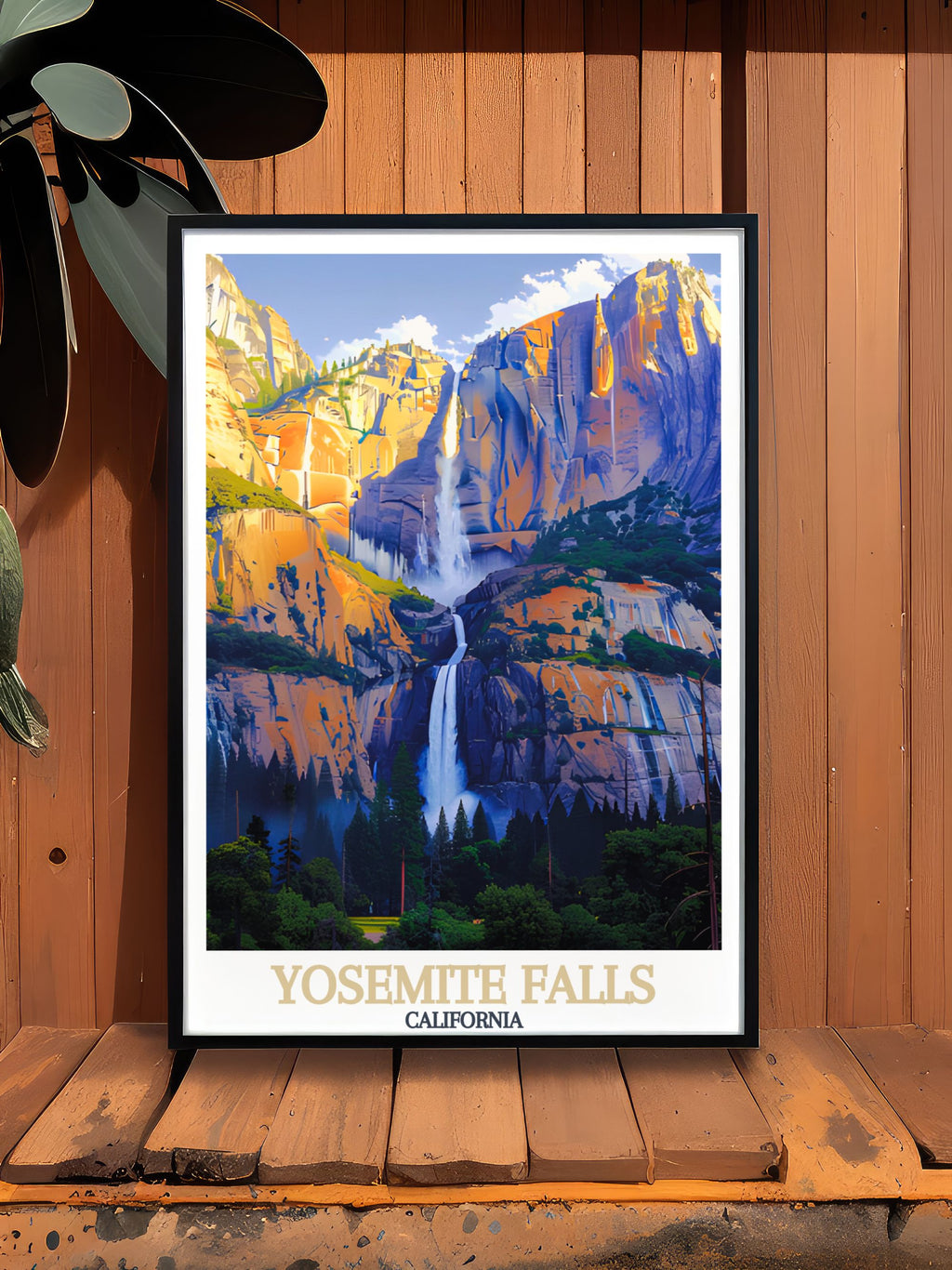 Yosemite Falls   Art  - California  Decor - California  Home Decor